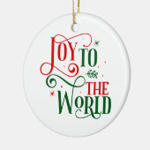 kerstboomversiering keramisch ornament (Links)