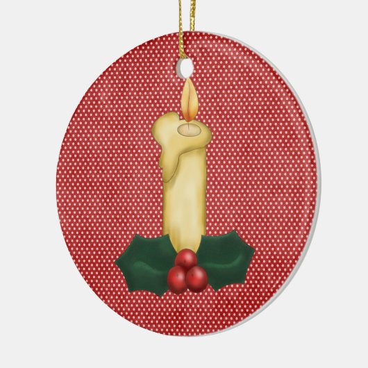 kerstboomversiering keramisch ornament (Links)