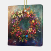 kerstboomversiering keramisch ornament (Links)