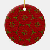 kerstboomversiering keramisch ornament (Achterkant)