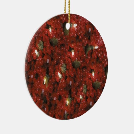 kerstboomversiering keramisch ornament (Rechts)