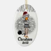 Kerstboomversiering Keramisch Ornament (Rechts)