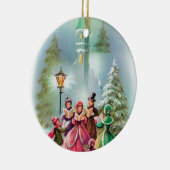 kerstboomversiering keramisch ornament (Rechts)