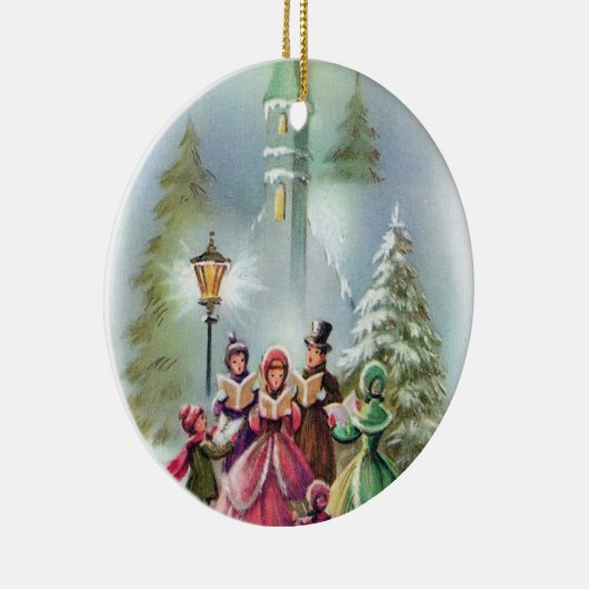 kerstboomversiering keramisch ornament (Rechts)