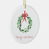 kerstboomversiering keramisch ornament (Rechts)