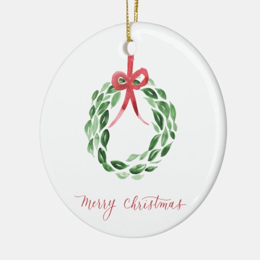 kerstboomversiering keramisch ornament (Links)