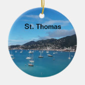 kerstboomversiering keramisch ornament (Voorkant)