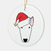 kerstboomversiering kerstboompens voor Santa Bully Keramisch Ornament (Links)
