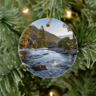 Kerstboomversiering meer Tahoe Keramisch Ornament