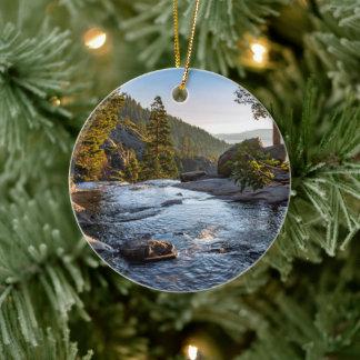 Kerstboomversiering meer Tahoe Keramisch Ornament