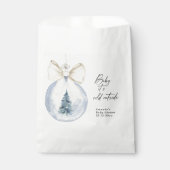 Kerstboomversiering met Baby shower van de boog Bedankzakje (Voorkant)