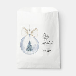 Kerstboomversiering met Baby shower van de boog Bedankzakje