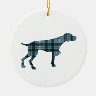 kerstboomversiering met de Duitse Shorthaired Poin Keramisch Ornament