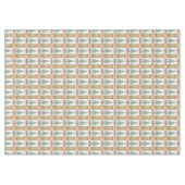 kerstboomversiering met goudbellen voor rode bogen tafelkleed (Voorkant (Horizontaal))