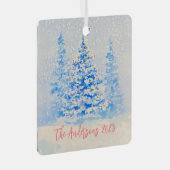 kerstboomversiering metalen ornament (Voorkant Rechts)