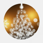 kerstboomversiering metalen ornament (Achterkant)