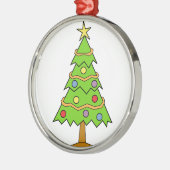 kerstboomversiering metalen ornament (Links)