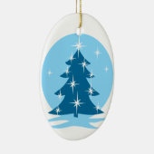 kerstboomversiering op maat keramisch ornament (Rechts)