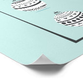 kerstboomversiering Poster (Hoek)