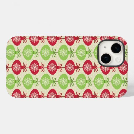 Kerstboomversiering Telefoontas Case-Mate iPhone Case (Achterkant (horizontaal))