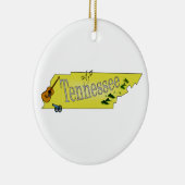 kerstboomversiering Tennessee Keramisch Ornament (Rechts)