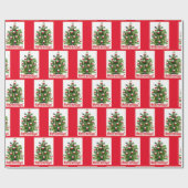 kerstboomversiering Vist Cadeaupapier (Vlak)