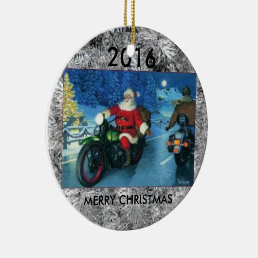 kerstboomversiering voor Kerstmis met kerstmis Keramisch Ornament (Rechts)