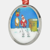 kerstboomversiering voor kerstmis met kerstmis metalen ornament (Links)