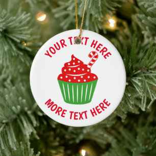 kerstboomversiering voor snoepsnoepkoeken keramisch ornament