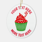 kerstboomversiering voor snoepsnoepkoeken keramisch ornament (Links)