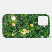 Kerstboomversieringen achtergrond.  Gol Case-Mate iPhone Case (Achterkant (horizontaal))