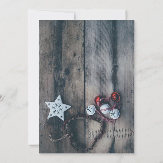 Kerstboomversieringen Feestdagenkaart (Voorkant)