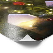 kerstboomversieringen foto afdruk (Hoek)