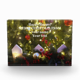 kerstboomversieringen fotoblokken