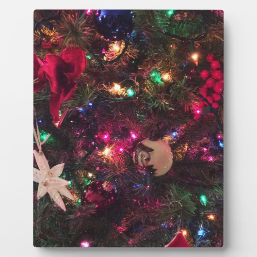 kerstboomversieringen fotoplaat (Voorkant)