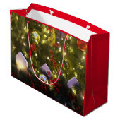 kerstboomversieringen groot cadeauzakje (Achterkant Gekanteld)