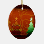 kerstboomversieringen keramisch ornament (Rechts)