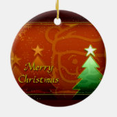kerstboomversieringen keramisch ornament (Achterkant)