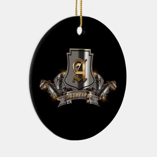 kerstboomversieringen keramisch ornament (Rechts)