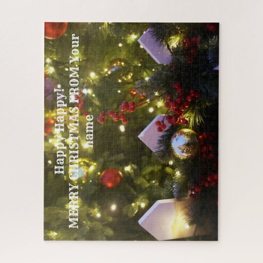 kerstboomversieringen legpuzzel (Verticaal)