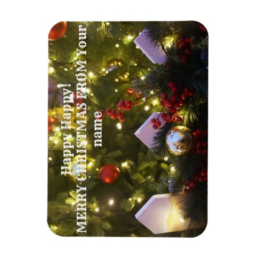 kerstboomversieringen magneet (Verticaal)