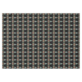 kerstboomversieringen rode bogen zwarte gordels tafelkleed (Voorkant (Horizontaal))