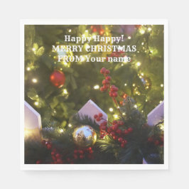 kerstboomversieringen servet