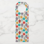  kerstboomversieringen voor feestdagen flessenhanger (Achterkant)