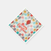 kerstboomversieringen voor feestdagen servet (Hoek)