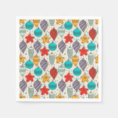  kerstboomversieringen voor feestdagen servet (Voorkant)