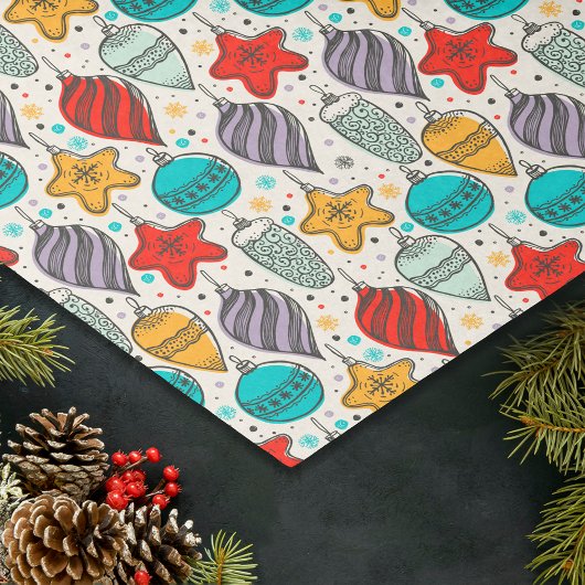  kerstboomversieringen voor feestdagen tissuepapier