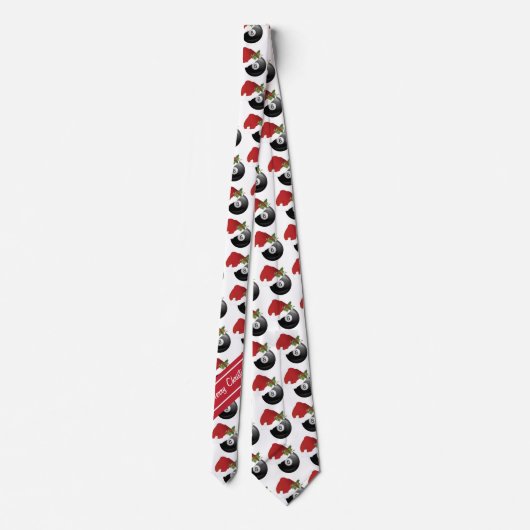 kerstboomvormig ontwerp stropdas (Achterkant)