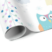 kerstboomvrienden | Festive Ownership | Cute Festi Cadeaupapier (Rol Hoek)