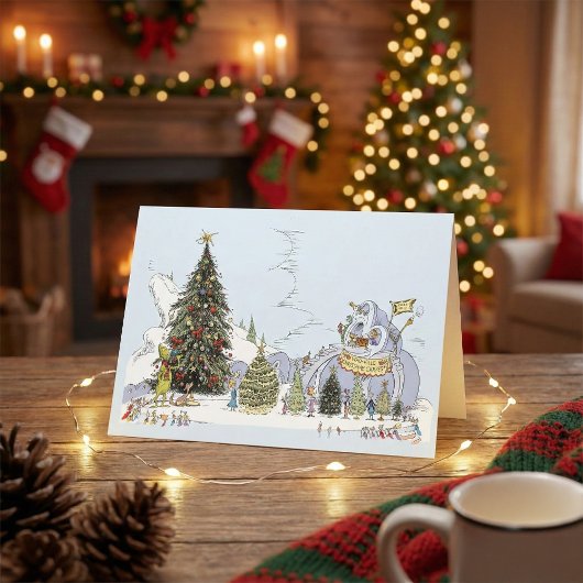 Kerstboomwedstrijd in Whoville Kaart